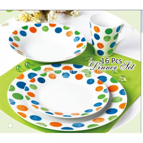 High-Grade Tableware Porcelain Dinnerware